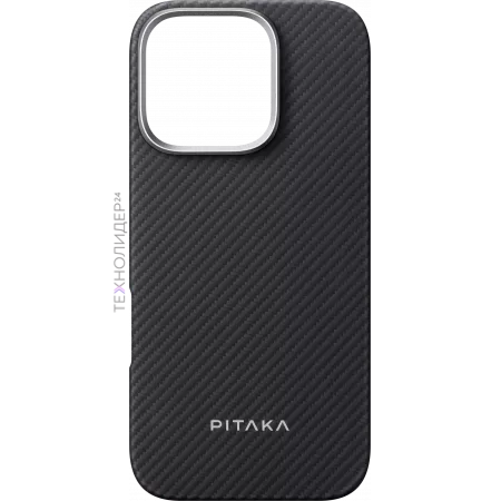 Чехол Pitaka Ultra-Slim Case для iPhone 16 Pro Max, черный