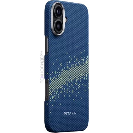 Чехол Pitaka StarPeak Tactile Woven case для iPhone 16 Plus, Milky Way Galaxy