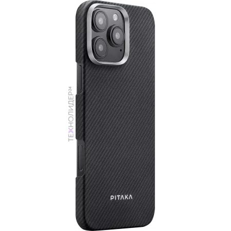 Чехол Pitaka Ultra-Slim Case для iPhone 16 Pro, черный