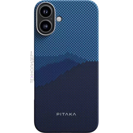 Чехол Pitaka StarPeak Tactile Woven case для iPhone 16 Plus, Over The Horizon