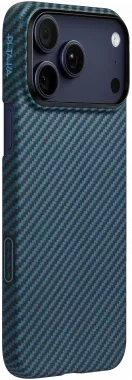 Чехол Pitaka Ultra-Slim Case для iPhone 17 Pro Max, синий