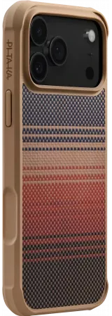 Противоударный чехол Pitaka Aramid ProGuard Case для iPhone 17 Pro Max, Sunset