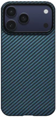 Чехол Pitaka Ultra-Slim Case для iPhone 17 Pro Max, синий