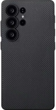 Противоударный чехол Pitaka PIN Button для Samsung Galaxy S25 Ultra, черный