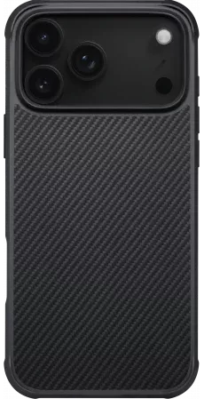 Противоударный чехол Pitaka Aramid ProGuard Case для iPhone 17 Pro Max, черный