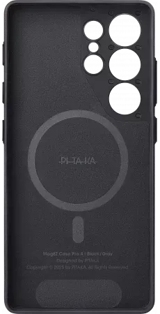 Противоударный чехол Pitaka PIN Button для Samsung Galaxy S25 Ultra, черный
