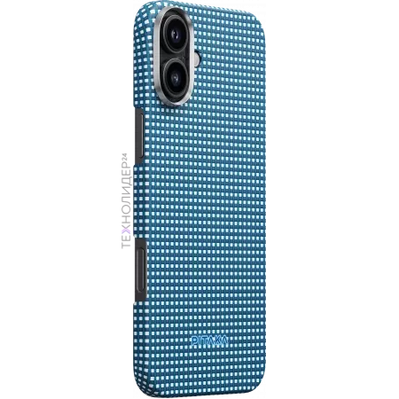 Чехол Pitaka Ultra-Slim Case для iPhone 16 Plus, Ocean Blue