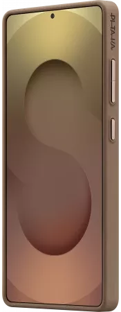 Противоударный чехол Pitaka PIN Button для Samsung Galaxy S25 Ultra, черно-золотой