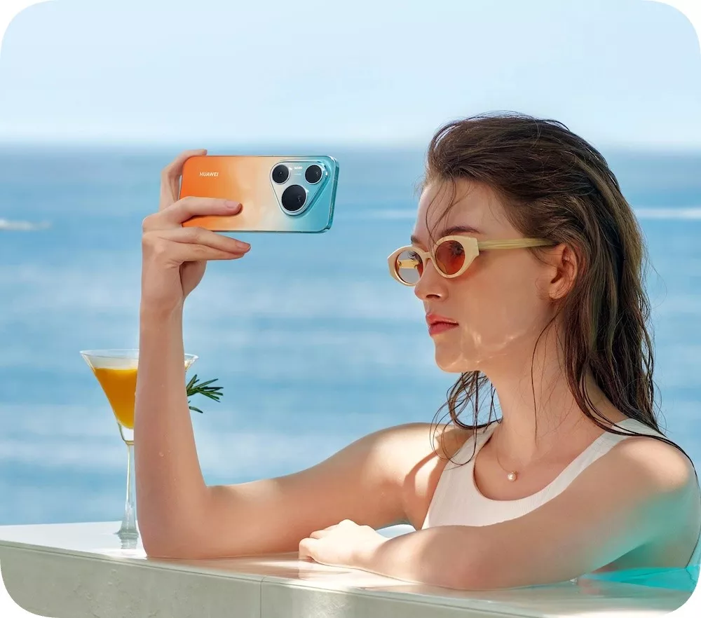 Huawei Pura 90s Оранжево-голубой Huawei Pura 90s Оранжево-голубой