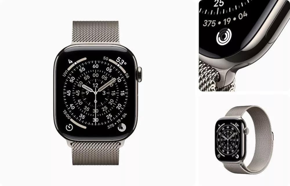Apple Watch S11 Натуральный титан