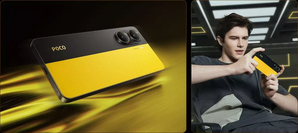 Poco X7 Pro желтый