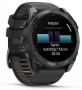 Garmin Fenix 8 51 mm AMOLED Sapphire Carbon Gray DLC Titanium Black / Pebble Gray