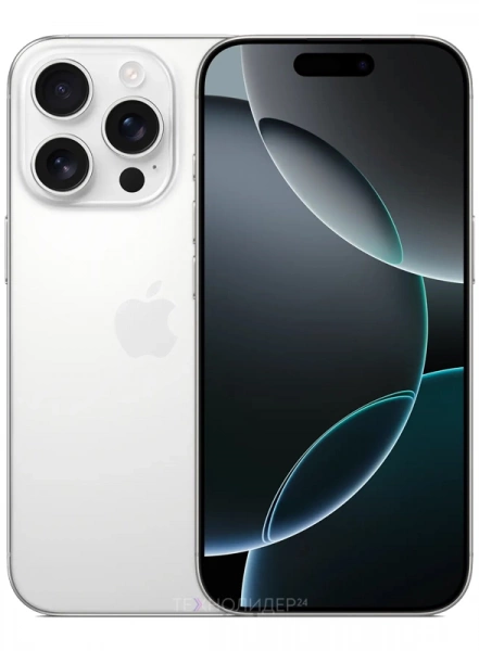 Apple iPhone 16 Pro 128 ГБ (Dual Sim) White Titanium