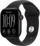 Apple Watch Series 12, 42 мм, черный алюминий, ремешок Sport Band черный, S/M
