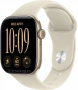 Apple Watch Series 12, 42 мм, золотой алюминий, ремешок Sport Band песочный, S/M