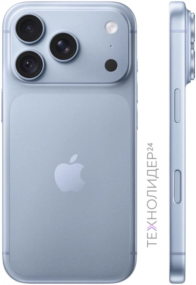 Apple iPhone 18 Pro 1 ТБ Голубой (Glacier) Esim