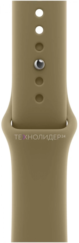 Apple Watch Series 12, 42 мм, Dark Bronze алюминий, ремешок Sport Band оливковый, S/M