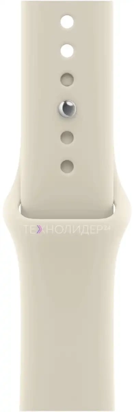 Apple Watch Series 12, 42 мм, золотой алюминий, ремешок Sport Band песочный, M/L