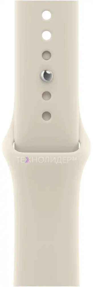 Apple Watch Series 12, 42 мм, золотой алюминий, ремешок Sport Band песочный, S/M