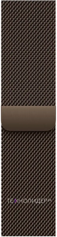Apple Watch Series 12, 42 мм, Dark Bronze алюминий, ремешок Milanese Loop Dark Bronze, S/M