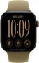 Apple Watch Series 12, 42 мм, Dark Bronze алюминий, ремешок Sport Band оливковый, S/M