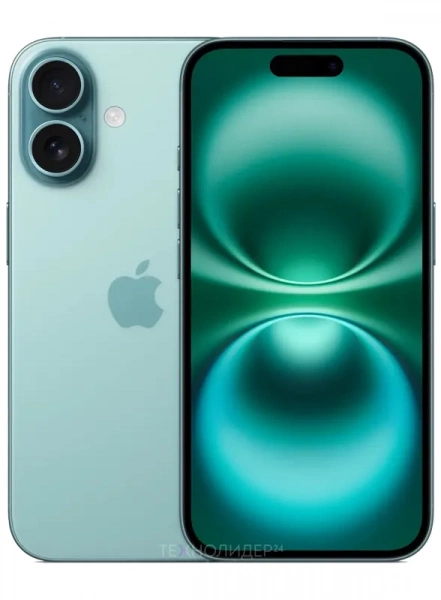 Apple iPhone 16 512 ГБ (Dual Sim) Teal